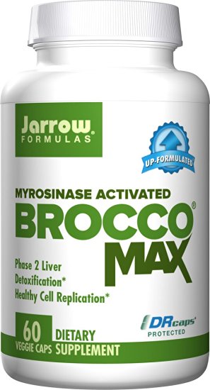 Jarrow BroccoMax Standardized Broccoli Seed Extract 385 mg-60 Capsules