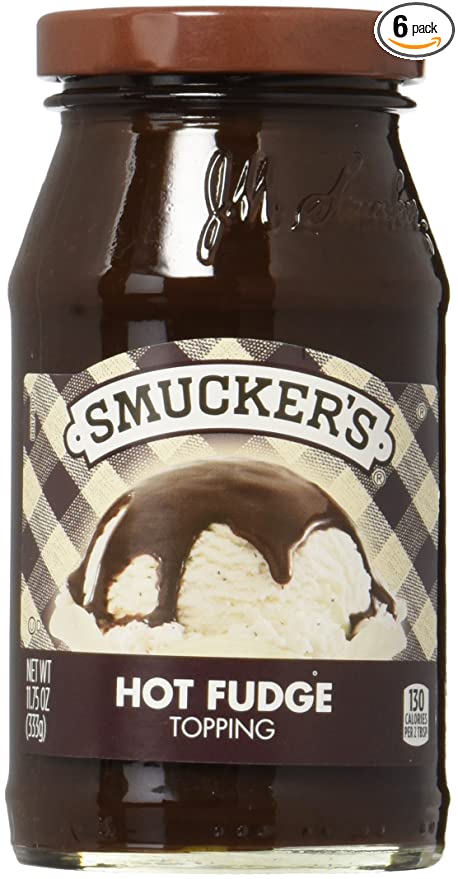Smucker's Hot Fudge Topping, 11.75-Ounce (Pack of 6)