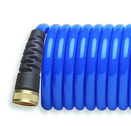 HoseCoil 15' High Performance RV and Boat Hose with Flex Relief
