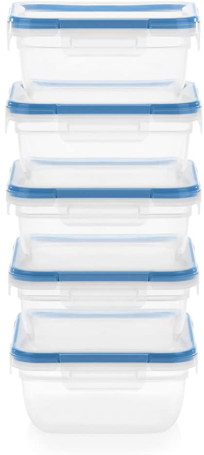 Snapware Total Solutions 5.5-Cup Plastic Meal Prep Container Set - 10pc