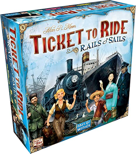 Days of Wonder DW7226 Ticket to Ride: Rails & Sails