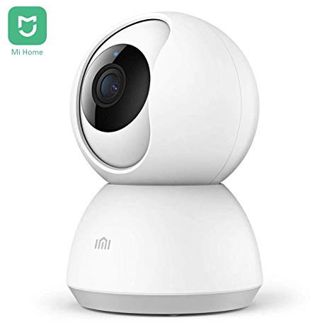 IMI Mi Home WiFi IP Security Camera 1080P HD Smart Wireless Indoor Surveillance Camera with Pan/Tilt,Two-Way Audio,Night Vision,Motion Detection,Remote Monitor for iOS/Android
