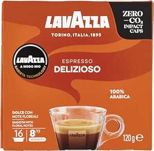 Lavazza A Modo Mio Deliziosamente, 16 Capsules