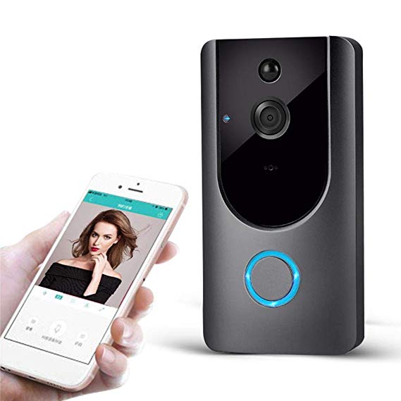 Halffle M2 Wireless Visual Smart Doorbell Alarm WiFi Mobile Phone Remote Monitoring Kits