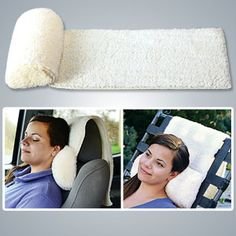 Foam Neck Roll, Great Travel Pillow for Car or Plane.