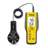 Pyle  PMA90 Digital Anemometer  Thermometer for Air Velocity Air Flow Temperature