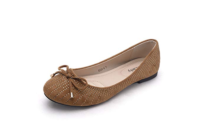 Mila Lady DINA Comfortable Casual Slip On Ballet Flat Shoes for Women