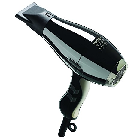 ELCHIM 3900 Healthy Ionic Hairdryer Black and Silver
