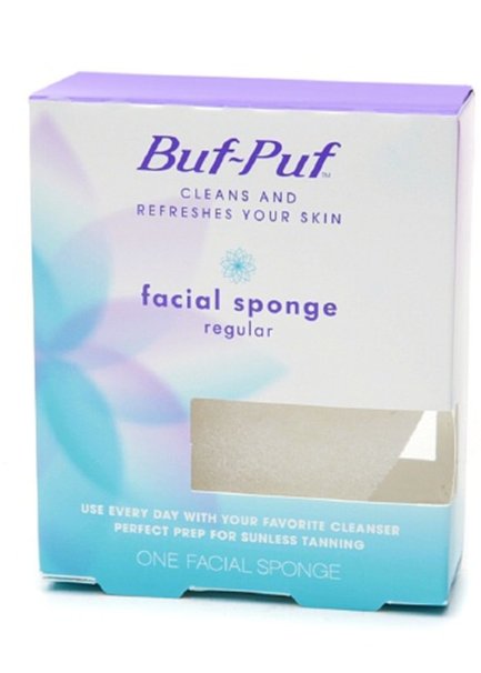 Buf-Puf by 3M Facial Sponge Regular, 5 Pack