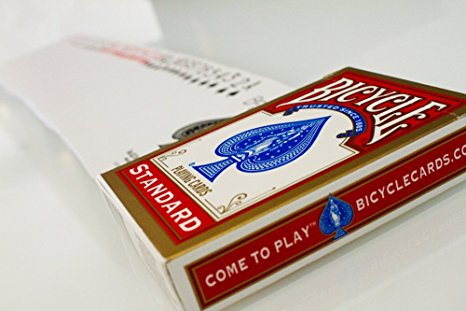 4 Decks of Bicycle Playing Cards (2 x Red & 2 x Blue)