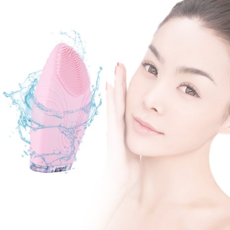 New Fashion SUPRENT SkinCore Sonic Anti-Bacteria Waterproof Rechargalbe Ultra Portable Replacement Brush Free Deeper Cleansing Facial Brush