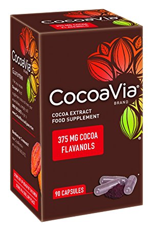 CocoaVia Vegetarian Capsules, 90 Count Bottle