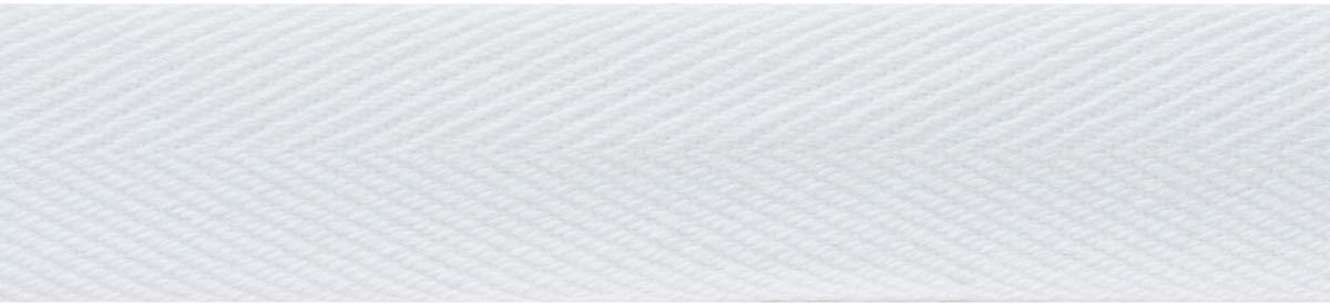 Simplicity-Twill Tape 1"X10yd, White