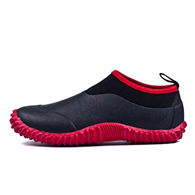 TENGTA Unisex Waterproof Garden Shoes Womens Rain Boots Mens Car Wash Footwear