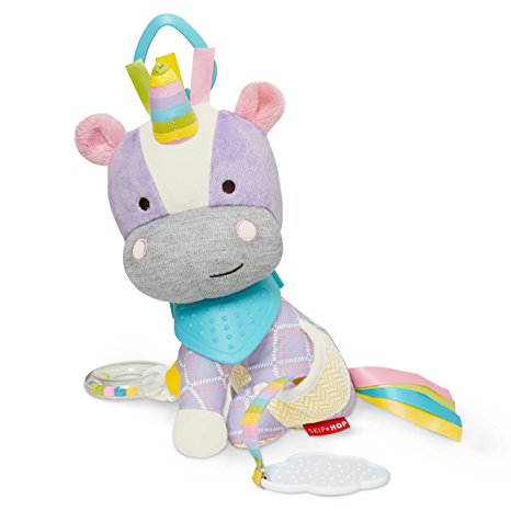 Skip Hop Bandana Buddies Soft Activity Toy, Unicorn