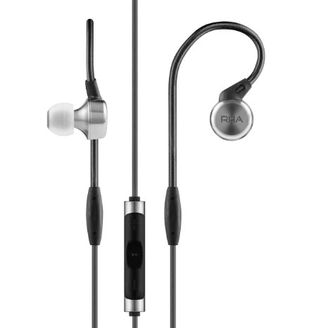 RHA MA750i Noise Isolating In-Ear Headphone with Remote and Microphone