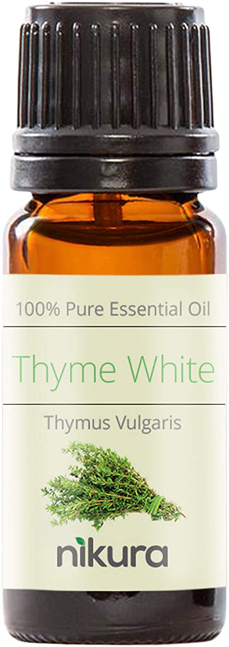 100% Pure Thyme (White) Essential Oil 10ml, 50ml, 100ml (10ml)