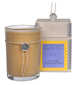 Votivo Aromatic Candle Lavender Chamomile Pear 6.8oz