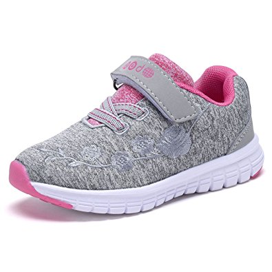 COODO Toddler Kid's Lightweight Sneakers Boys and Girls Cute Casual Running Shoes