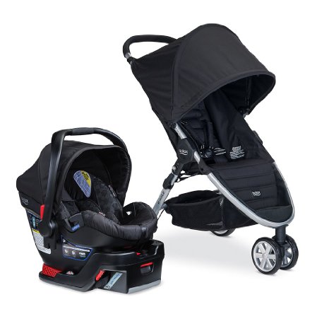 Britax B-Agile 3/B-Safe 35 Travel System, Black (Prior Model)