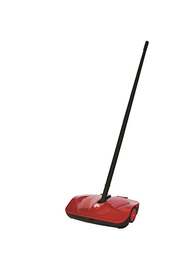 Dirt Devil PD10010 Simpli-Sweep Manual Push Sweeper For Carpets & Floors, Red