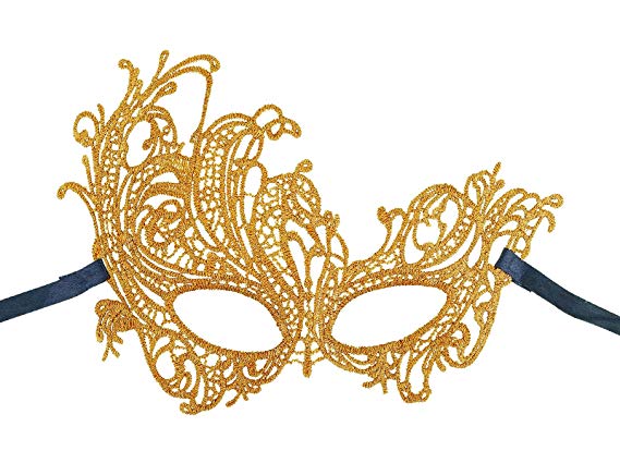 AbbyLexi Women's Pretty Lace Masquerade Halloween Party Eye Mask