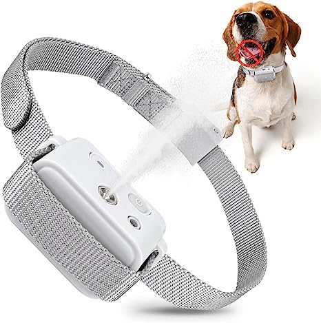 Citronella Bark Collar, Automatic Citronella Dog Collar, Humane Rechargeable Citronella Spray Training Collar for Dog, Waterproof Stop Dog Bark Collar for Small Large Dogs 5-120lbs Anti Bark Collar