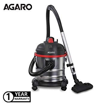 Agaro Ace 1600-Watt Wet and Dry Vacuum Cleaner (Black)