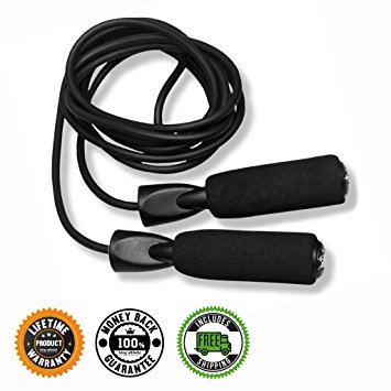 Jump Rope :: New Skipping Rope for Workout and Speed Skip Training :: Because YOU Need The Best Jumping Ropes for Fitness/Exercise :: Includes 2 FREE eBooks
