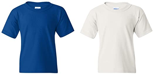 Gildan Kids' Ultra Cotton Youth T-Shirt, 2-Pack