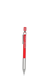 Pentel GraphGear 600 0.7 Mm Mechanical Drafting Pencil | Lead Of Grade HB | Mini Interchangeable Eraser With Retractable Mechanism | Swing Grip | Pack Of 1 | Body Color May Vary (PG607)