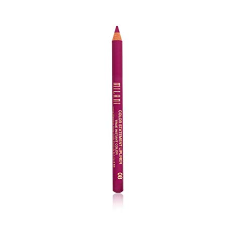 Milani Color Statement Lipliner - Fuchsia (0.04 Ounce) Cruelty-Free Lip Pencil to Define, Shape & Fill Lips