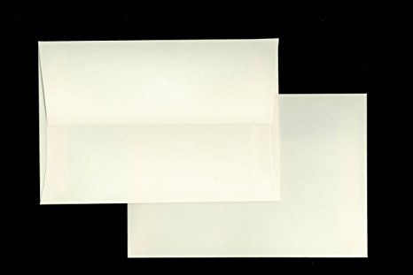 Box of 50 A4 (4 1/4" x 6 1/4") 4x6 Ivory Wedding Shower Announcement Photo Envelopes