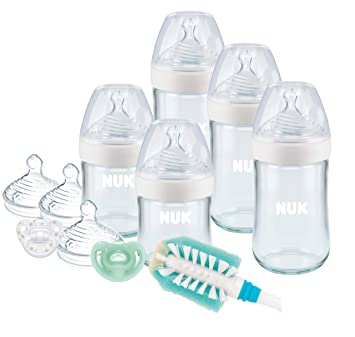 NUK Simply Natural Glass Bottles Gift Set