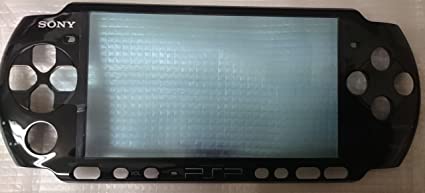 TOTALCONSOLE OEM Component faceplate for PSP 3000 / 3001 / 3002 Faceplate - Piano Black (TC-95250)