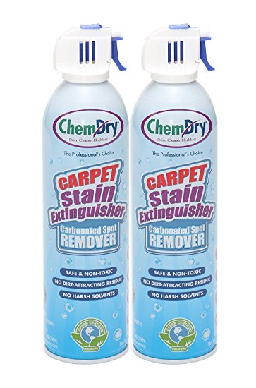 Chem-Dry's Carpet Stain Extinguisher Carbonated Spot Remover 2-Pack