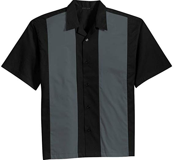 Joe's USA Men's Retro Bowling Shirts