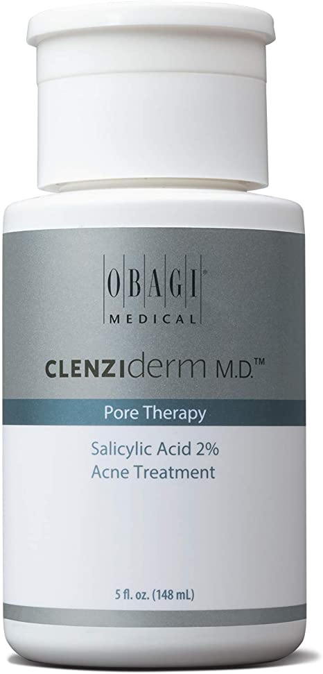 Obagi Medical Clenziderm M.D. Pore Therapy Salicylic Acid 2-Percent Acne Treatment, 5-Ounce Bottle