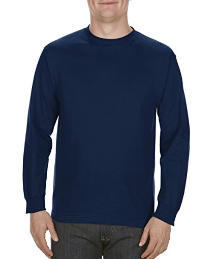Alstyle Apparel AAA Men's Classic Cotton Long Sleeve T-Shirt