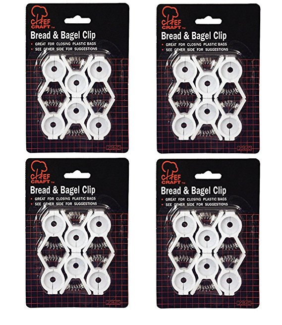 Chef Craft Bread & Bagel Clips - (Value Pack: 24 Count)