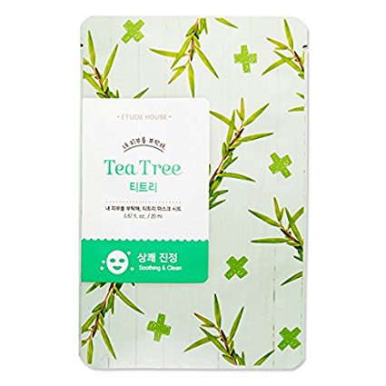 Etude House I Need You Mask Sheet (Tea Tree Mask 10 Sheets)