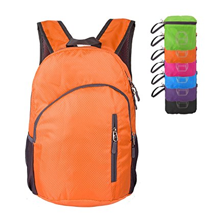 Lightweight Hiking Backpack Small Foldable Packable Daypack for Outdoor Biking Camping