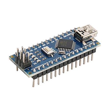 HiLetgo 1PC Nano V3.0 ATmega328P 5V 16MHz CH340G USB Micro-controller Development Board Compatible to Arduino