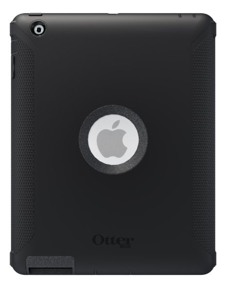OtterBox Defender Series Case with Screen Protector and Stand for iPad 4th Generation, iPad 2