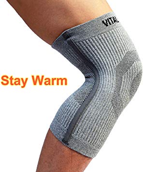 Vital Salveo-Compression Recovery Knee Sleeve/Brace ST3-Stay Warm, Pain Relief, Protects Joint - Ideal for Sports and Daily Wear (S)