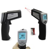 Etekcity Lasergrip 630 Dual Laser Non-contact Digital IR Infrared Thermometer Temperature Gun GrayBlack