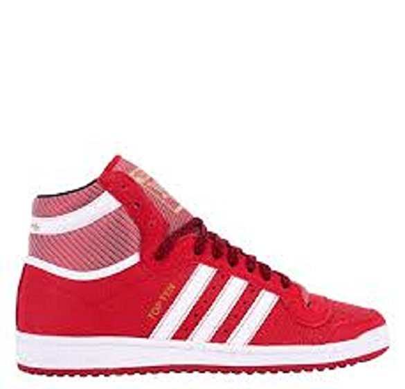 adidas Top Ten Hi Red/White Q16712 (SIZE: 13)