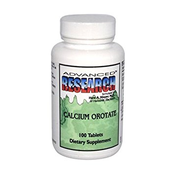 Nutrient Carriers Advanced Research Calcium Orotate - 100 Tablets