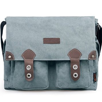 Douguyan Unisex Messenger Bag Fashionable and Best Style Backpack for Men and Women Grey 43608