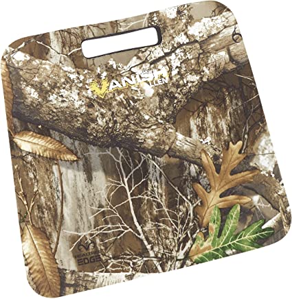 Allen Company - Vanish Hunting Foam Seat Cushion, 13 x 14 x 1 inches - (Mossy Oak Country, Realtree Edge, Olive Green)